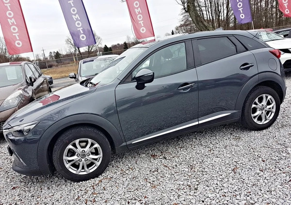 Mazda CX-3 cena 59900 przebieg: 93000, rok produkcji 2016 z Bolków małe 529